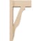 Ekena Millwork 6-in W x 14-in D x 26-in H Funston Block Rough Cedar Woodgrain TimberThane Outlooker, Primed Tan OUTUR060X14X26FST44RCPR - alternate 6